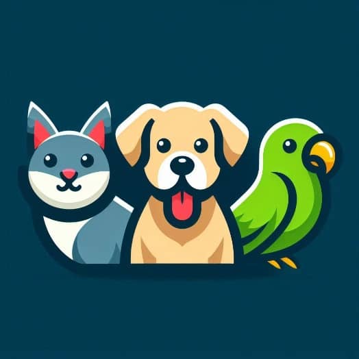 Jim Juris Dog Cat and Bird Logo