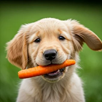 Feeding your dog carrots