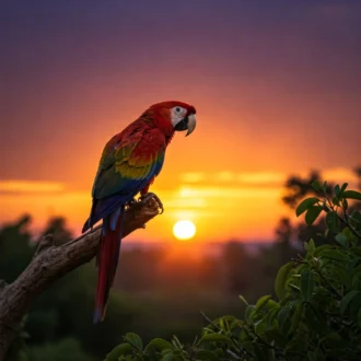 Macaw parrot